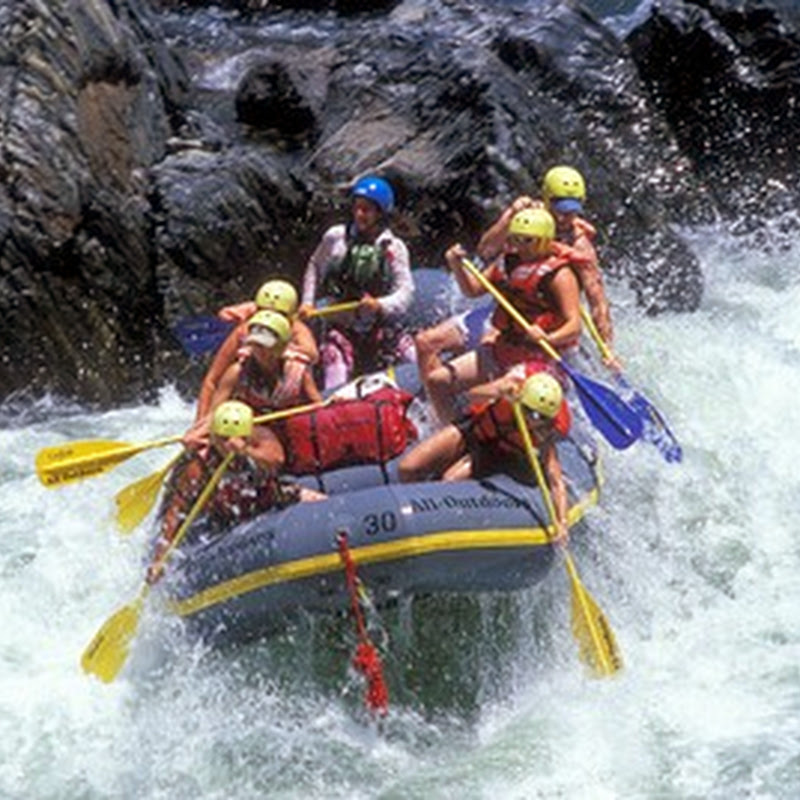 5 best places for rafting in Argentina.