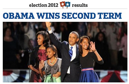 Obama Wins