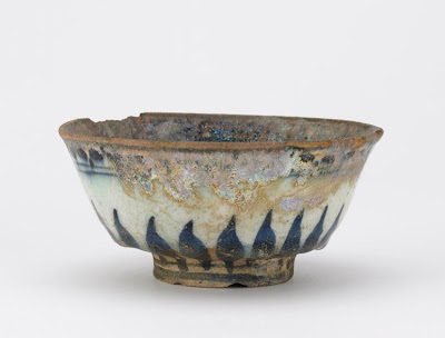 Bowl | Origin:  Syria | Period: 14th-15th century? | Details:  Not Available | Type: Stone-paste painted under glaze | Size: H: 6.2  W: 12.9  cm | Museum Code: F1902.245 | Photograph and description taken from Freer and the Sackler (Smithsonian) Museums.