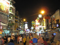 Khao San Rd - Backpacker mecca of Bangkok