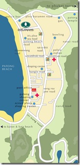 Phuket Graceland Resort & Spa  map