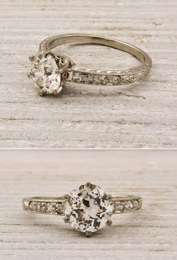 Antique english wedding ring
