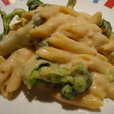 Penne in Creamy Garlic Cheese Sauce (Ww)