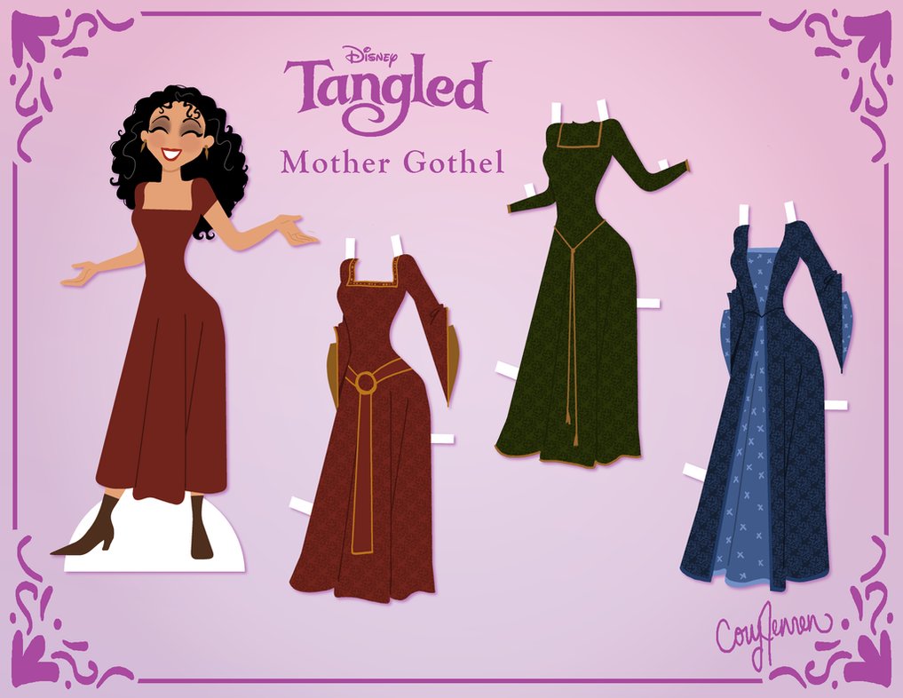 mulan paper doll