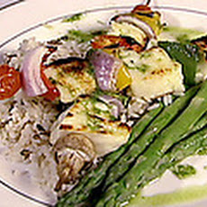 Halloumi Kabobs