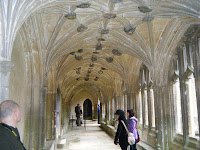 Lacock Abbey cloisters