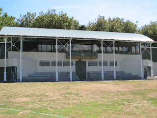 Victoria Park Cricket Pavillion, Auckland. The entire base of this building is coated with a two-pack Grafitti Resistant Coating.