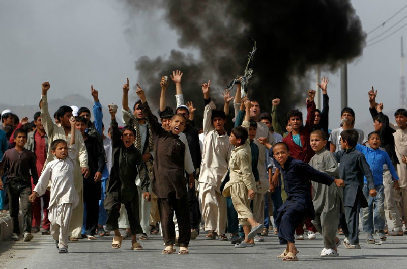 Afghans Protest
