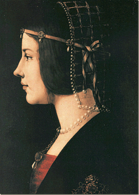 Portrait féminin attribué à Ambrogio de Predis Portrait féminin attribué à Ambrogio de Predis