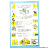 Teatowel - "The Story of Scotland"