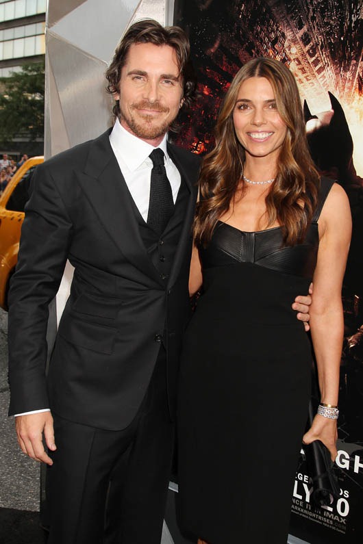 Christian Bale and wife Sibi Blazic