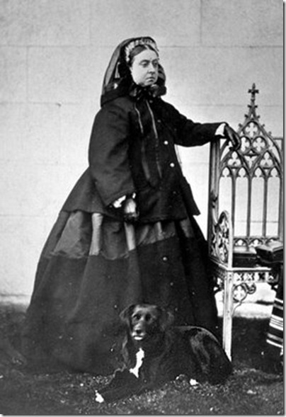 Queen Victoria in Mourning Dress 02 Queen Victoria in Mourning Dress 02