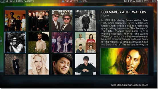 09-XBMC-V12-AeonNox-Music-Artists-InfoWall-View