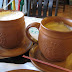 Coffee duo: White Mocha and Caramel Machiato