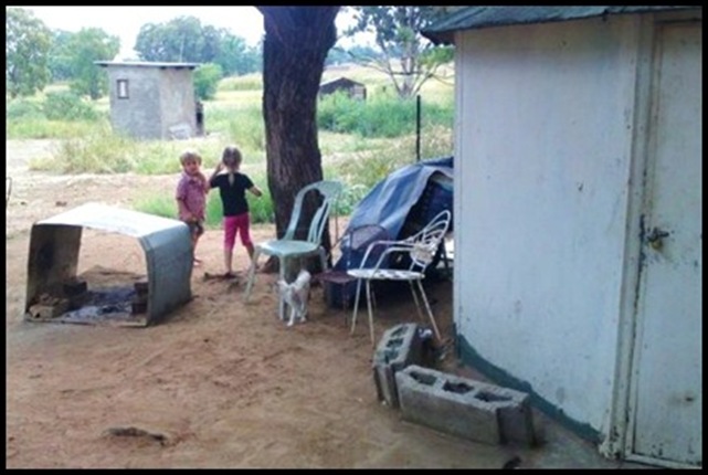 White miners live in poverty while looted goldmine owners Mandea Zuma live in luxury