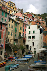 Riomaggiore from along the water