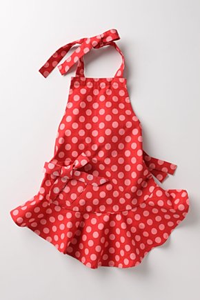 Strawberry Spots kids apron. $24, anthropologie.com.