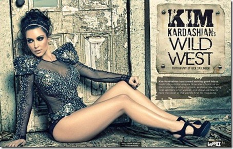 Kim Kardashian cover girl in World's first 3d Magazine 9
