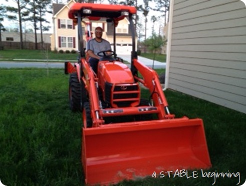 Lt. on Tractor