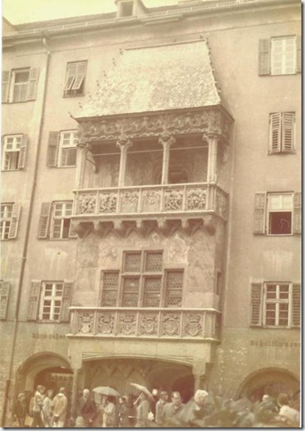 Building with a golden roof