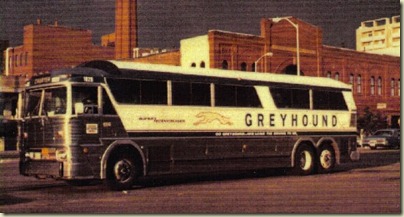 Greyhound Bus 1970s