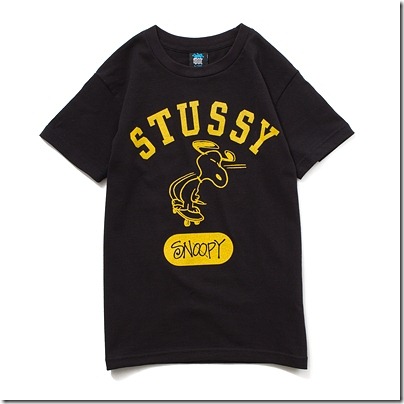 Stussy × Kids Peanuts # 1 College Skate Tee ¥ 4,410 02