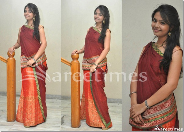 Mareena_Orange_Lehenga