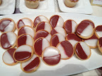 Mini black-and-white cookies by One Girl Cookies. Mini black-and-white cookies by One Girl Cookies.