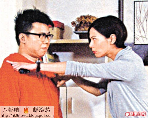 阿滕和陳奐仁在劇中關係若即若離。　《結．分@謊情式》劇照