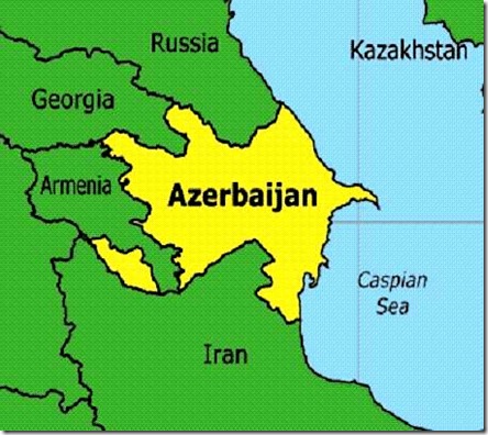 Azerbaijan map