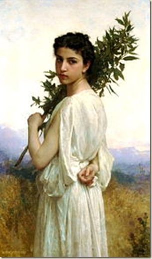 William Bouguereau, Branche de laurier William Bouguereau, Branche de laurier