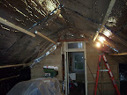 Radiant Barrier Attic Rafters
