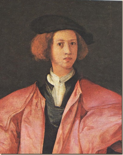 pontormo-ritratto di giovanetto