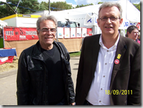 Philippe Marx et Pierre Laurent