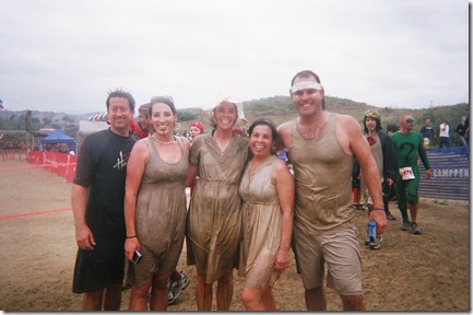 Camp Pendleton Mud Run team 2 finish