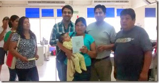 La Dirección de Derechos Humanos y Organización Social otorgó la doble ciudadanía a vecinos bolivianos