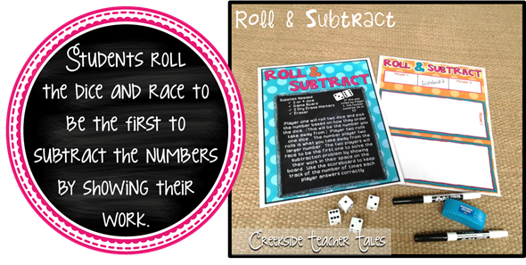roll and subtract roll and subtract