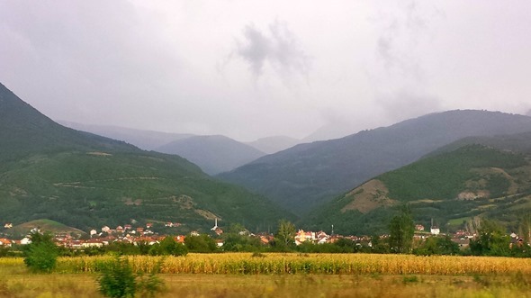 Na estrada - Kosovo