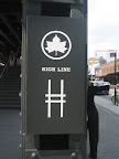 The High Line, once an elevated railroad track, was converted into a beautiful overhead park.