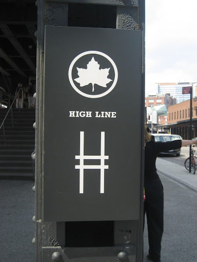 The High Line, once an elevated railroad track, was converted into a beautiful overhead park.