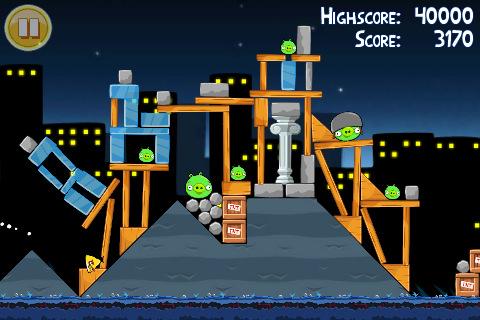 Angry Birds Free para iPhone Angry Birds Free para iPhone