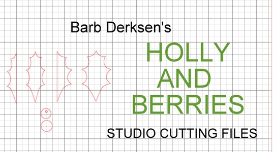 Barb Derksen Holly and Berries