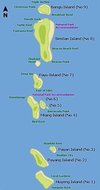 Карта Симиланских островов Similan map big 1.jpg