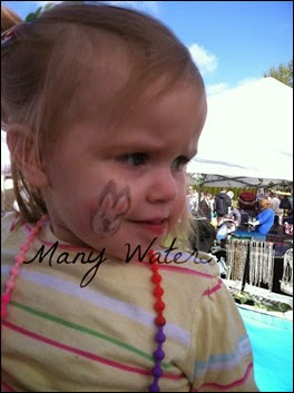 Many Waters Face Paint