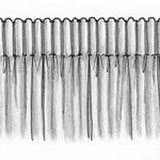pencil pleat drapery style