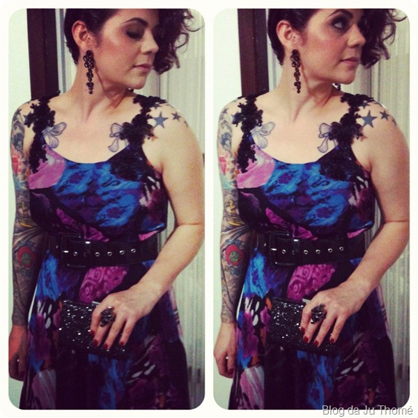 look vestido floral com renda detalhes clutch miss beltrão 2012 look vestido floral com renda detalhes clutch miss beltrão 2012