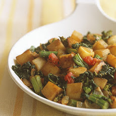 Turnip Hash with Broccoli Rabe