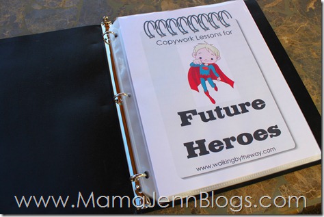 Copywork for Future Heroes
