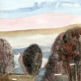 watercolour 9x12 inches, 23 Feb 2012