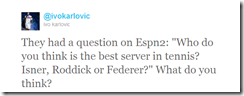 Twitter - @ivokarlovic- They had a question on Esp ... Twitter - @ivokarlovic- They had a question on Esp ...